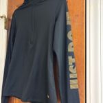 Nike Black Zip Up Long Sleeve Photo 2