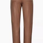 Aritzia Wilfred Minimalist Classic Melina High Waisted Vegan Leather Pants 8 Photo 7