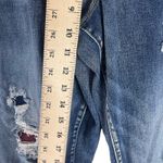 Maurice's  Women's Size XL W 36 ‎ Plaid Patch Fall Distressed Skinny Jeans Photo 9
