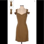 Zac Posen  midi dress khaki green Photo 1