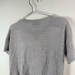 White + Warren Linen Blend Leaf Print Short Sleeve Sweater Size XS Photo 5