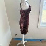 H&M  Shimmering Mauve Pink Mini Dress Size Small Festive Party Date NYE Sparkly Photo 2