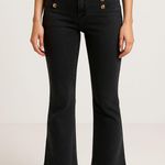 Generation Love  Black Amirah Cropped Kick Flare‎ Jean Photo 0