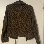 Kensie ⭐️Leopard Motorcycle Style Jacket S Photo 5