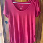 American‎ Eagle Soft & Sexy Red Short Sleeve T Photo 0