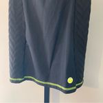 Trina Turk WOMEN'S ACTIVE DRAPED JACQUARD MESH-INSET TANK TOP
BLACK Photo 6