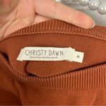 Christy Dawn Rust Burnt Orange Knit Sonny Sweater Size XL Photo 8