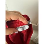 Kathy Ireland Vintage 90s Shorts Women's Medium Red High Rise Nylon Baggy Photo 4