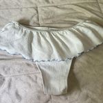 white bikini bottom with skirt design Photo 2