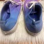 Vans  purple to blue fade ombre low top sneakers “off the wall” ladies … Photo 2