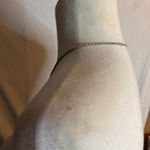 Y2K Silver Rhinestone V Necklace Statement Choker Adjustable Photo 4