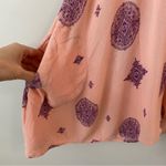Free People  Tree Swing Tunic Dress Pink Medallion XS Photo 4