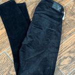 American Eagle  Outfitters Black Velvet Super Stretch Jegging Photo 6