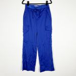 Proenza Schouler White Label Cargo Pocket Satin Drawstring Straight Leg Pants 2 Photo 0