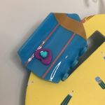 Crayon pencil nwt set of 4 hair clips school teacher Red Photo 1