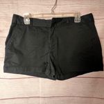 Gap Khaki's By The 3" Short Shorts Black Chino Style With Pockets Sz 8 Photo 4
