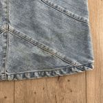 Faded Glory Vintage Y2K 90s  Chevron Denim Jean Skirt Size 6 Small 100% Cotton Photo 6