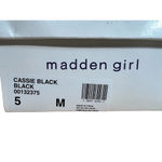 Madden Girl Women’s  Cassie Size 5 Strappy Platform Sandals Black NWT Photo 5
