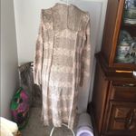 Free People  FREE SPIRIT CARDIGAN STRIPED size XS knit cotton linen blend Photo 5