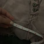 Free People High Waisted Denim Cutoff Festival Shorts Pink/Brown 25 Photo 6
