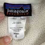 Patagonia  Synchilla Fleece Jacket Women's XL Beige Quarter Zip Pullover READ Photo 4