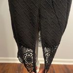 Free People  black lace pencil skirt Photo 1