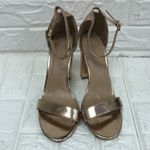 Rose gold chunky‎ heel heels sandals Size 8.5 Photo 2