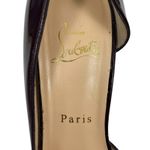 Christian Louboutin Iriza 70mm Half d'Orsay Pumps Dark Red Size 38.5 Photo 11