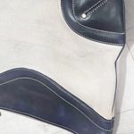 Gucci  Leather and Canvas Shoulder Bag Photo 5