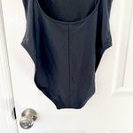 La Blanca  Classic Square Neck Black Bathing Swimsuit Low Back Skinny Strap 14 Photo 5