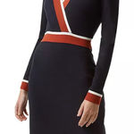 Hobbs London  Helena Crossover Dress US 12 Photo 0