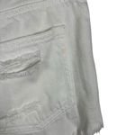 Free People Loving Good Vibrations Denim Shorts in White Size 28 Photo 6