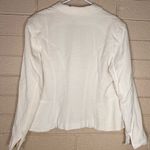 Chico's Jones New York  Ivory Button-Up Blazer Photo 1