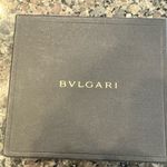 BVLGARI  Black Leather Wallet with Silver Logo Photo 8
