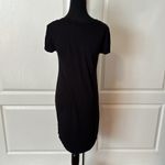 C&C California C&ax CALIFORNIA BLACK BASIC STRETCH T SHIRT DRESS Photo 3
