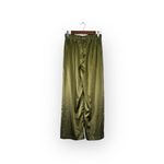 Beryll Women's Size Small Green Silk Blend Wide Leg Casual Pull On Pants Photo 1