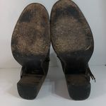 See By Chloe Brown Leather Fringe Ankle Boots Sz 39 (8 US) Photo 10