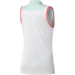 Adidas Women's Colorblock Sleeveless Quarter Zip Athletic Sporty Polo Golf Top M Photo 1