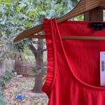 J.Crew Women's Orange Sleeveless Ribbed Knit Tank Size XXS. NEW Photo 2