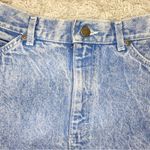 Lee Vintage Retro Light Stone Wash Knee-Length Denim Skirt Photo 4