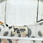 Show Me Your Mumu Dress Womens Small Circus Mini Leopard Print Cold Shoulder Photo 1