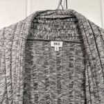 BKE Women Gray Marled Knit Open Front Long Sleeve Cardigan Sweater Size S Photo 2