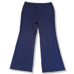 Chico's Pants Size 2.5R US Size 14R Women's Wide Leg Trousers Flat Front Blue Photo 1