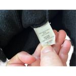 J.Crew  Black Merino Wool Pullover Sweater Leather Pockets Women's Size S Photo 7