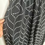 Molly Bracken  Black Dotted Jumpsuit Photo 4