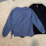 Sonoma  Women's Blue and Black Sweatshirts Photo 4