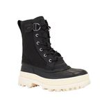 Sorel Caribou Royal Boots in Black & Chalk 8 New Womens Waterproof Photo 1