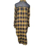 Flannel crochet duster Yellow Photo 2