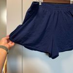 Land's End Women's Navy Blue Cotton Modal Lined Boyshorts Pull On Casual‎ Shorts Size 1X Photo 1