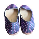 Arturo Chiang  Beatrixx Dot Flats 7 Navy & Pink Round Toe Shoes Photo 5